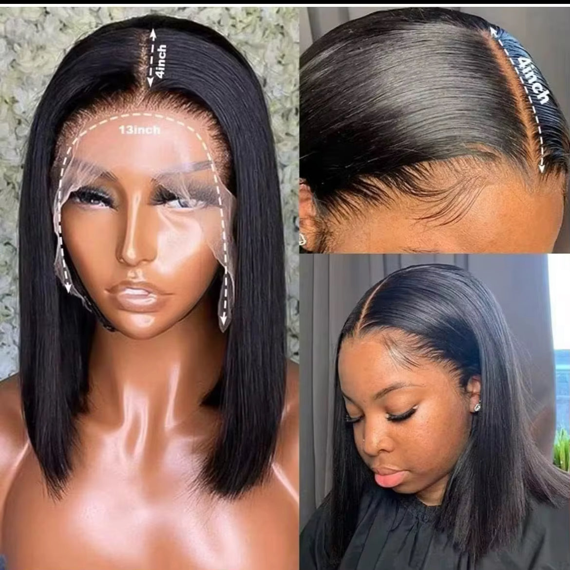 Blunt Cut Bob Wig