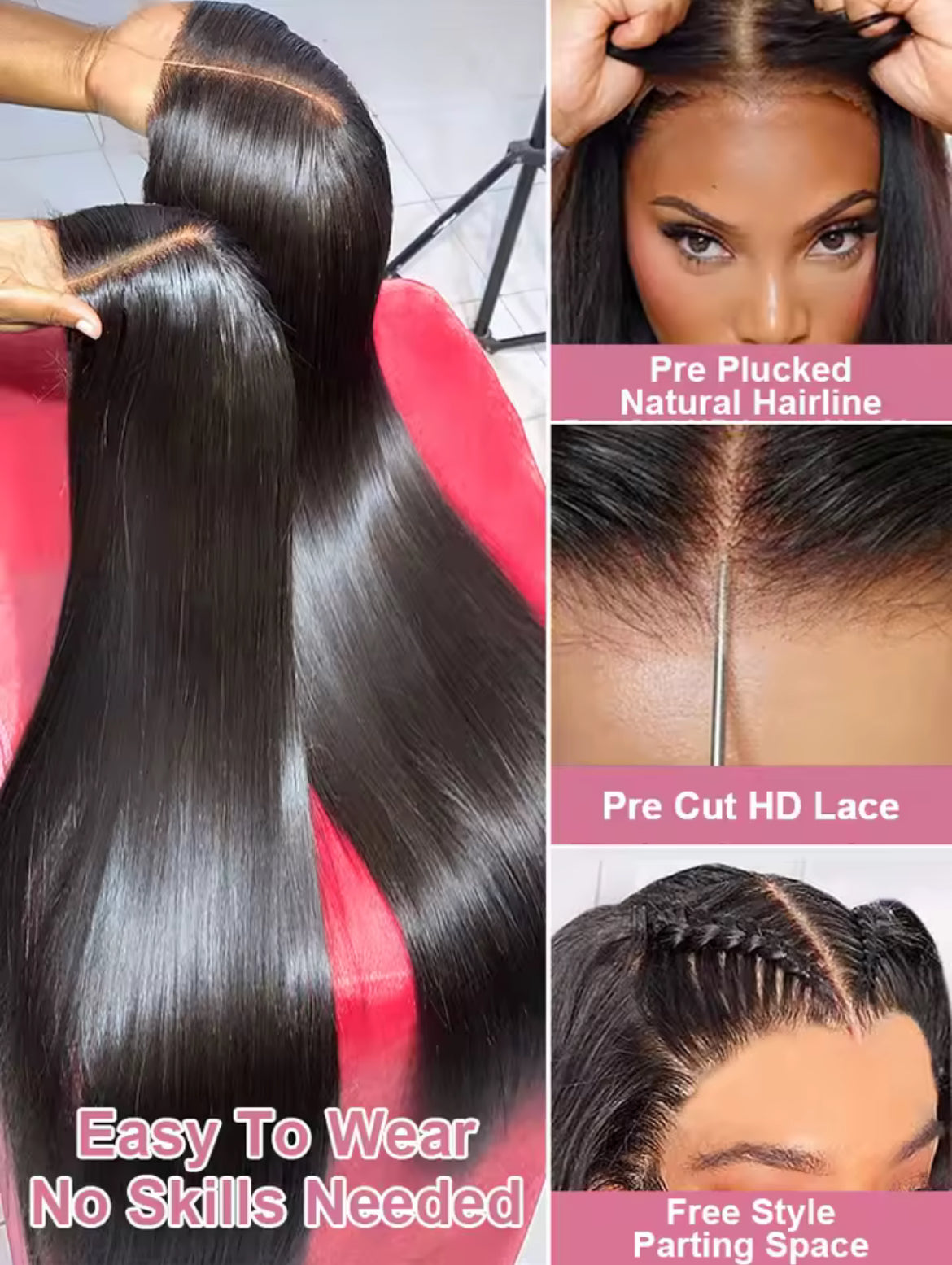 Raw Straight wig