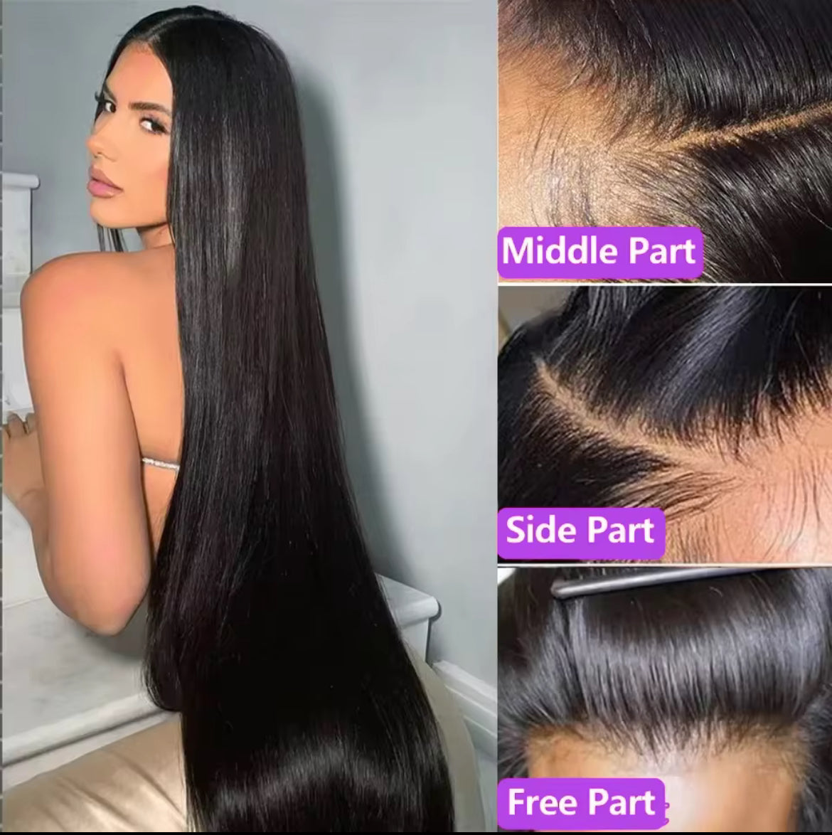 Vietnamese Bone Straight Wig