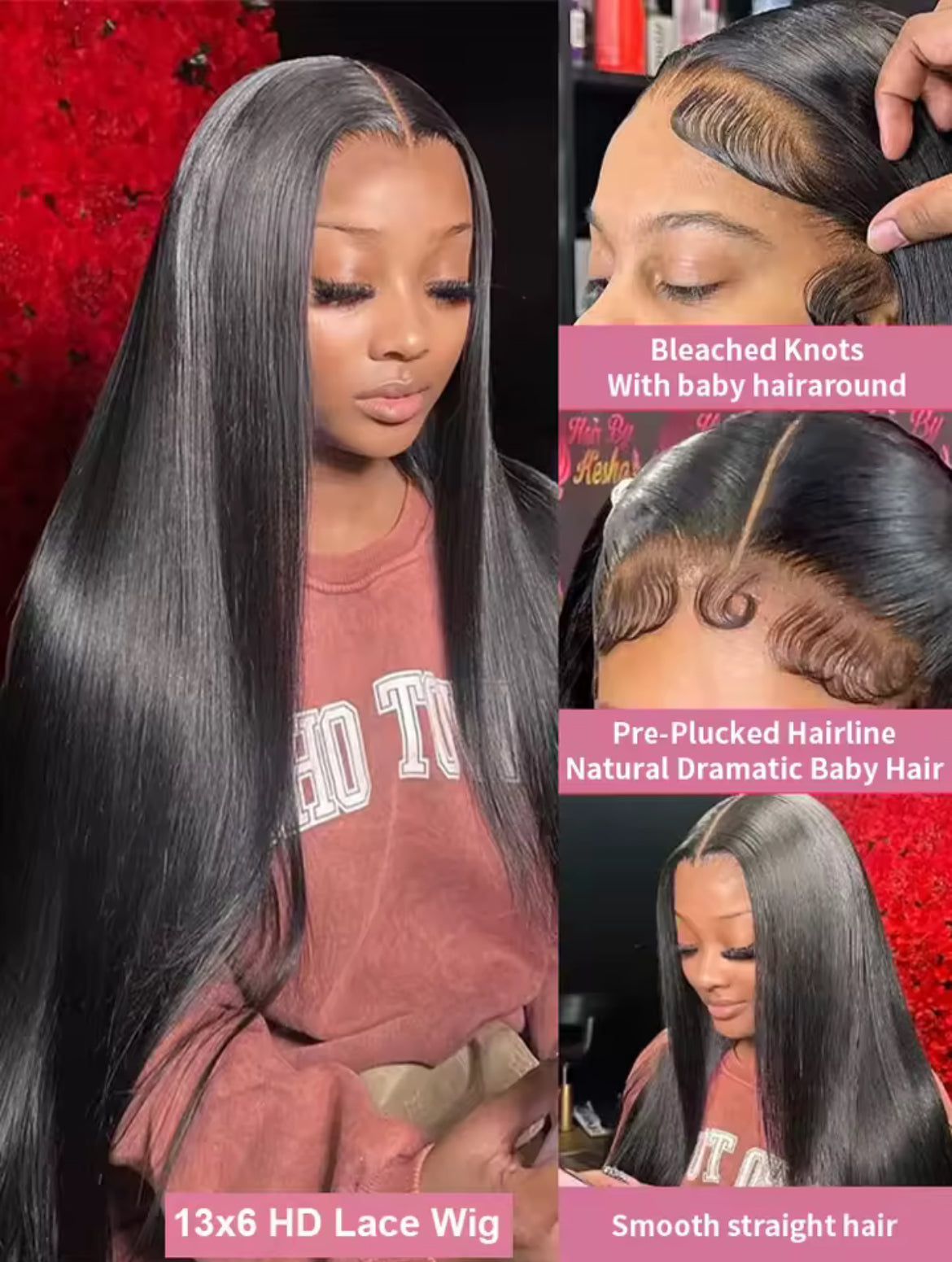 Raw Straight wig