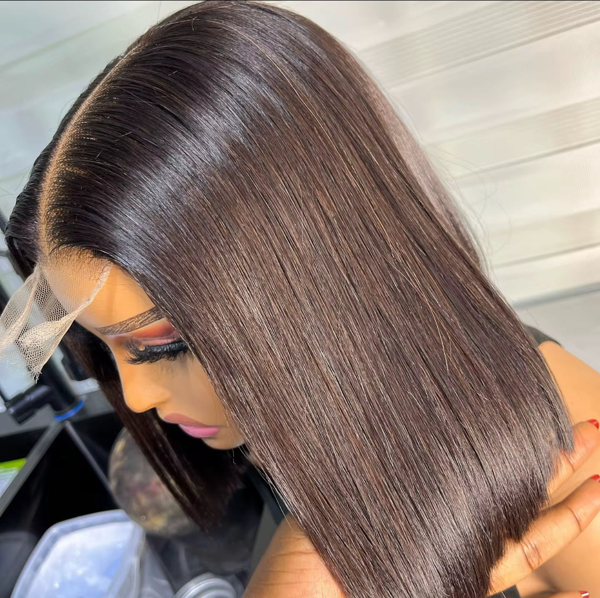 Vietnamese Straight Bob Wig