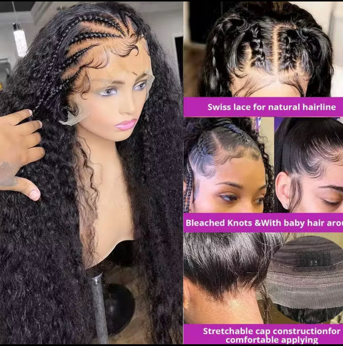 Indian Curly Wig