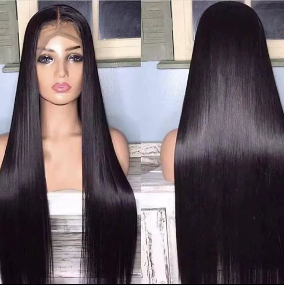 Brazilian Straight Lace Wig