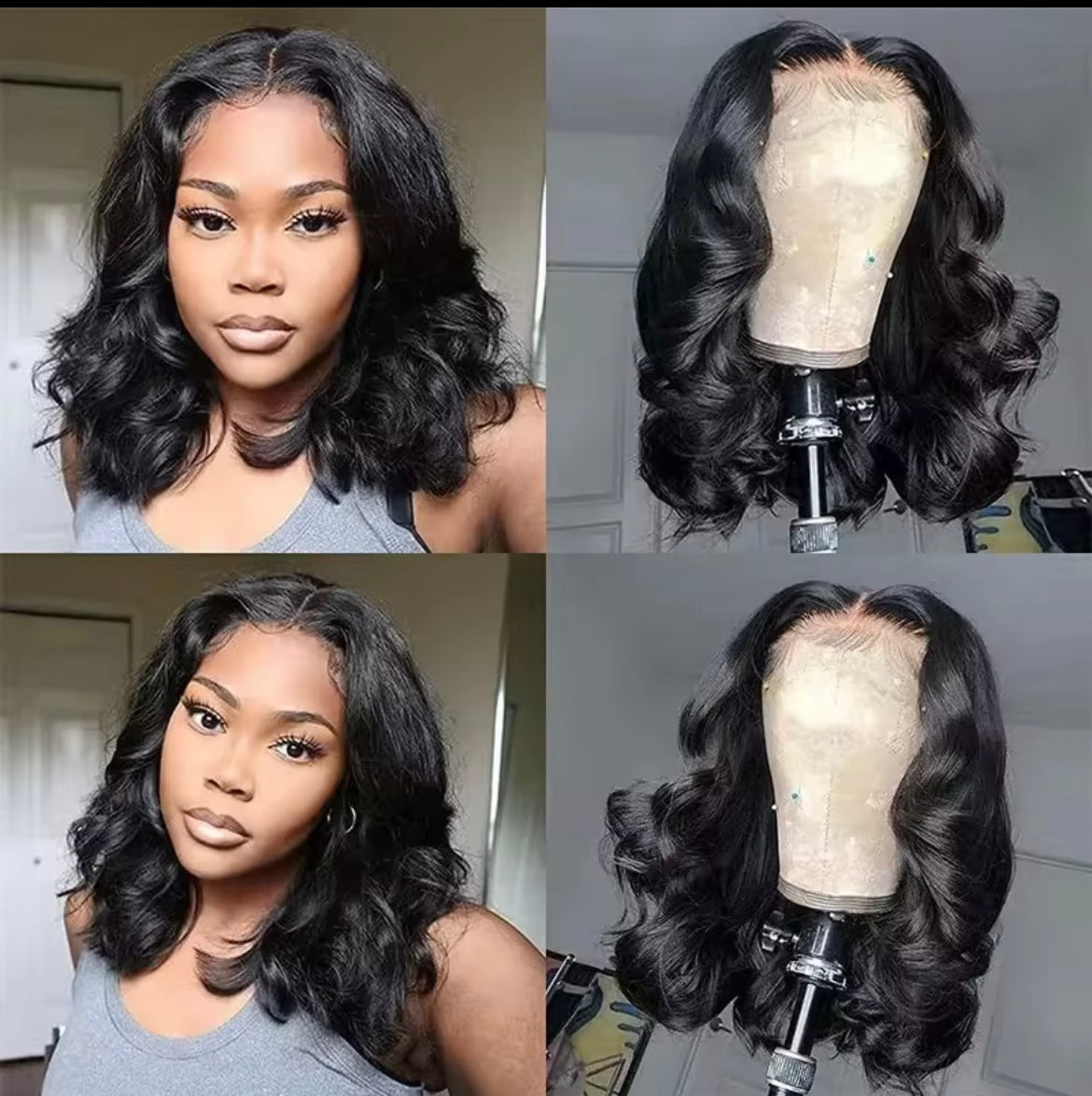 Brazilian Body Wave Bob Wig