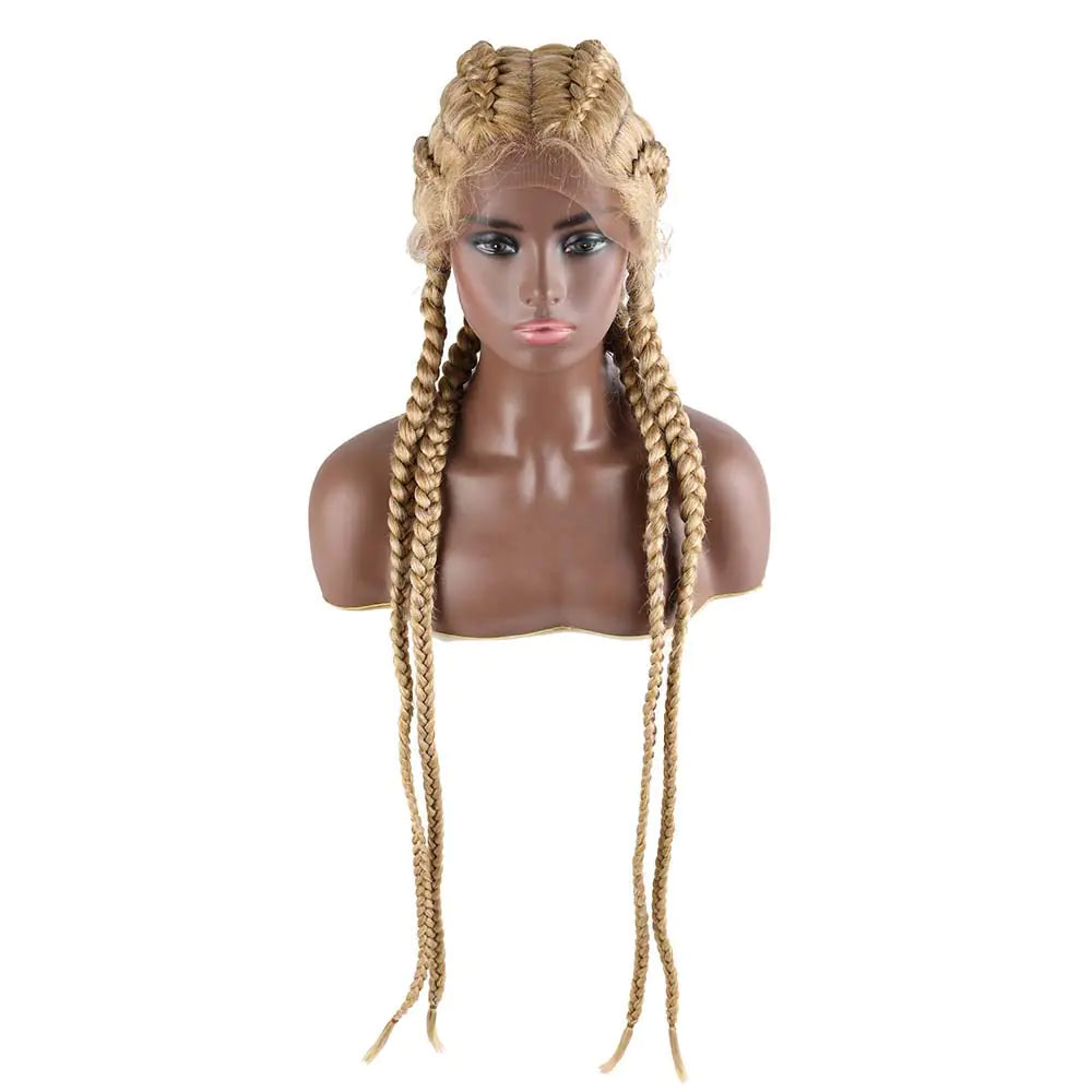 Melody Wig Long 30 Inch Blonde Braided Wig – Elegant & Versatile