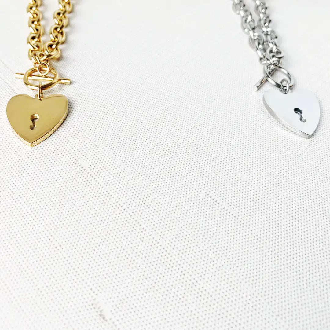 Lushella Beauty Casie Necklace – Elegant Heart Pendant Design