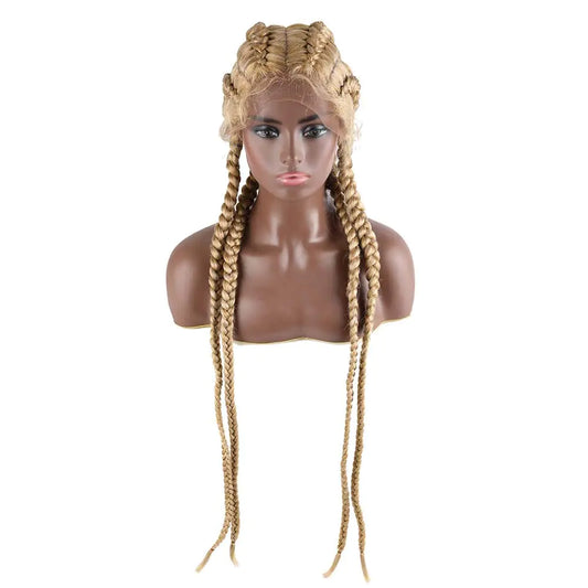 Melody Wig Long 30 Inch Blonde Braided Wig – Elegant & Versatile