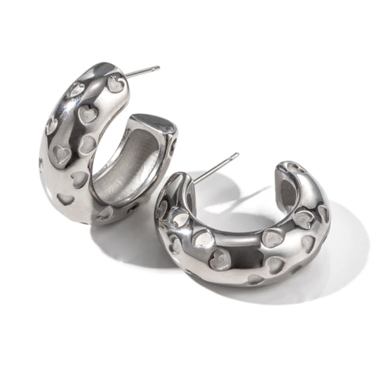 Lushella Beauty Leslie Earrings – Gold Plated Hypoallergenic Design