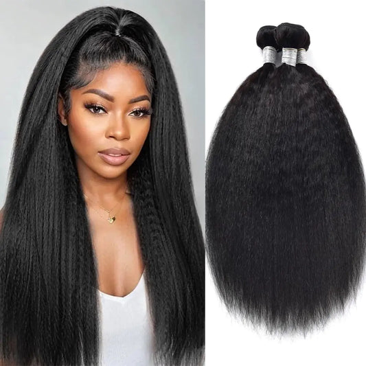 Aoma Human Hair Bundles 18 20 22 Inch – 100% Unprocessed Brazilian Virgin Hair Extensions