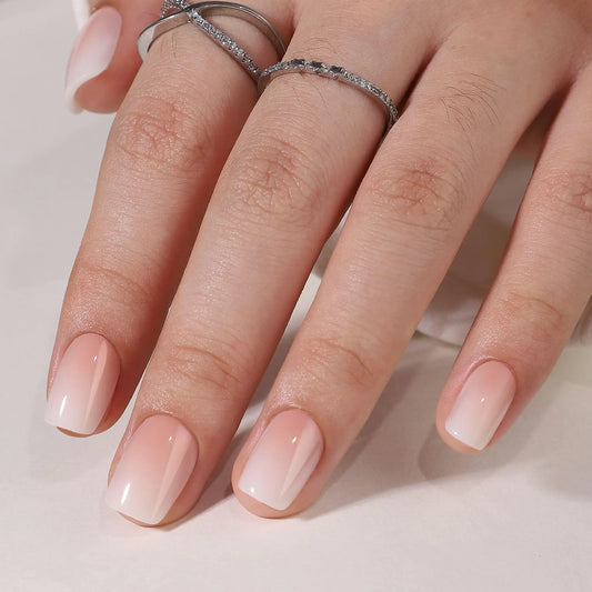 Rtkhfze Gel Press On Nails – Stunning Ombre Finish, 32 Pcs