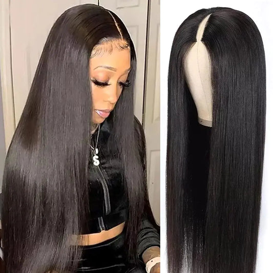 Lushella Beauty V Part Wig – 20 Inch Glueless Brazilian Hair