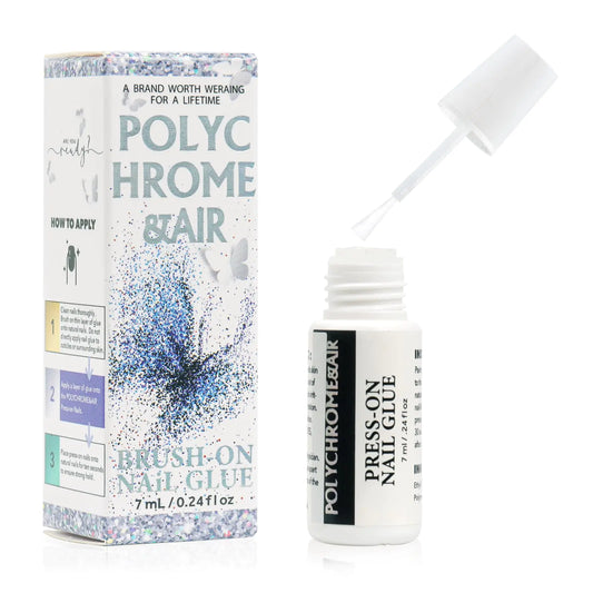 Polychrome Air Super Strong Nail Glue for Press On Nails with Unique Breathe Technology