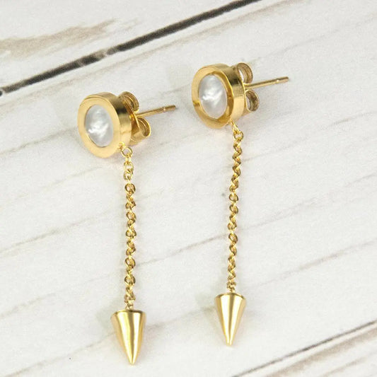 Lushella Beauty Gold Plated Earrings – Delicate Lightweight Design