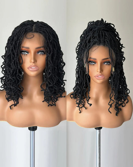 X Tress Braided Wig – Chic Faux Locs with Baby Hair